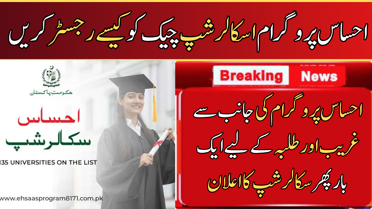 Ehsaas Program Scholarship