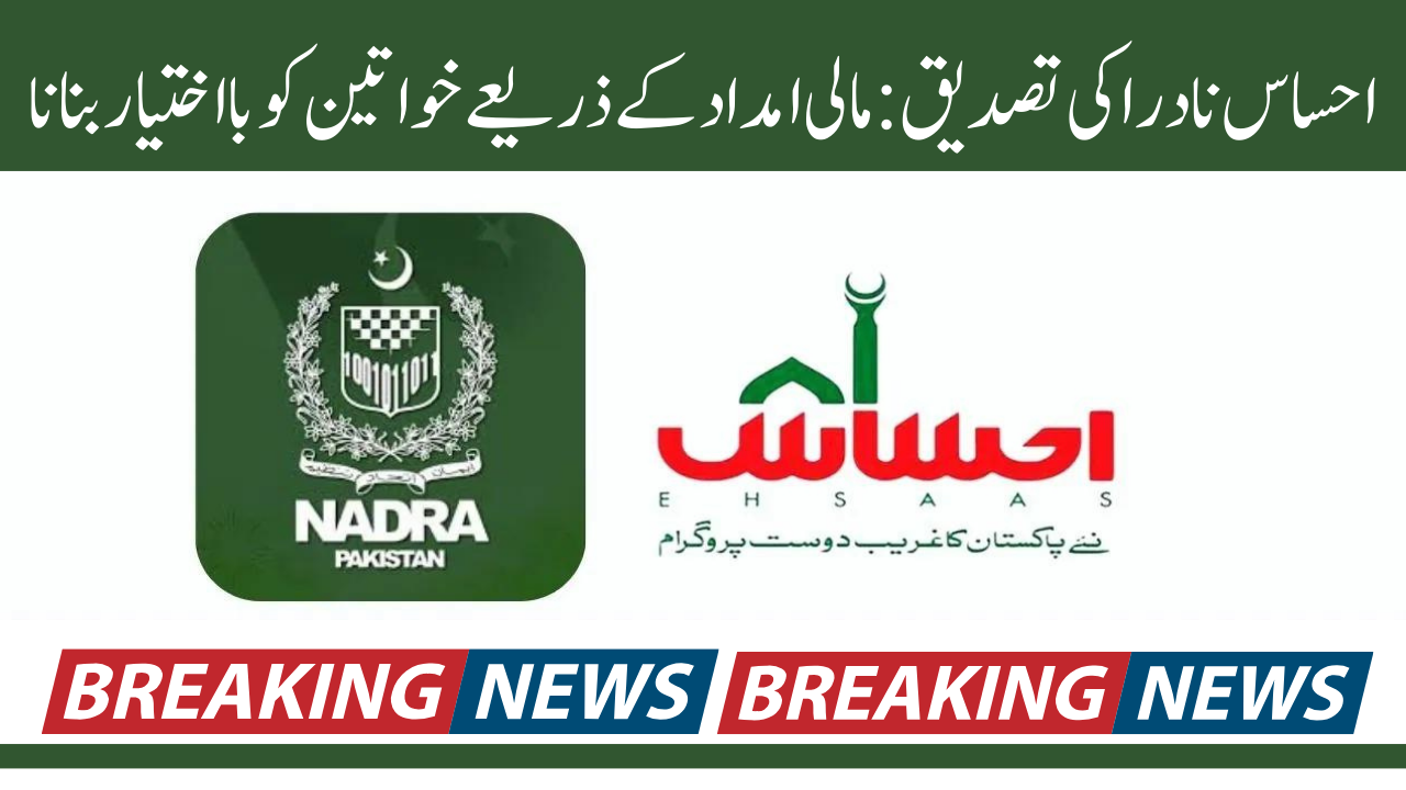 Ehsaas NADRA Verification