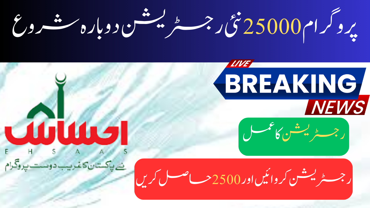 Ehsaas Program 25000