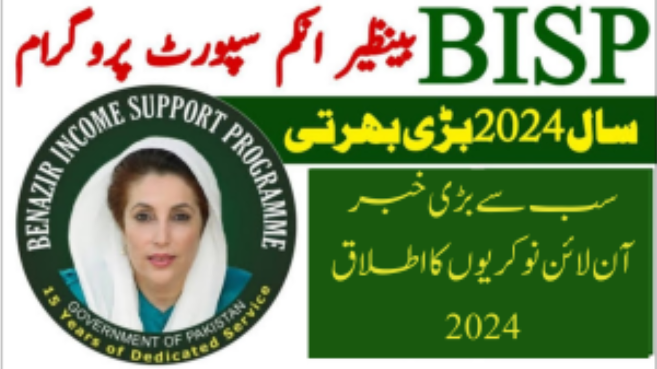 Online Apply Jobs Benazir Income Support Program Registration