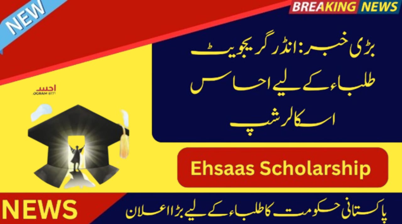 Big Update: Ehsaas Scholarship Program for Undergraduate Students 2024