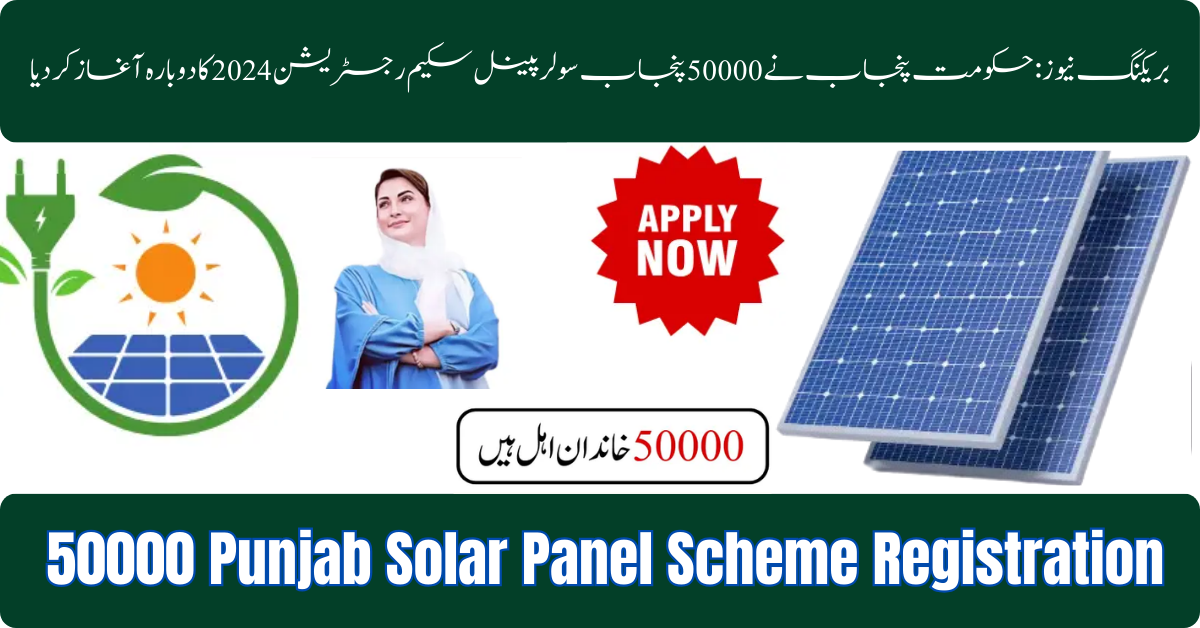 Punjab Solar Panel Scheme