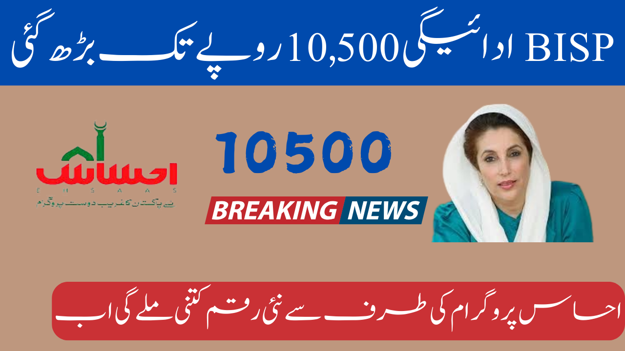 BISP Payment Increased to Rs. 10,500 | Check Eligibility