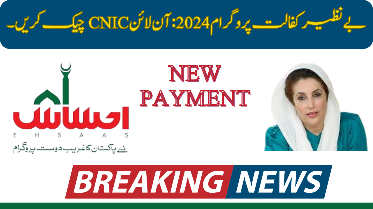 Benazir Kafalat Program 2024: CNIC Check Online