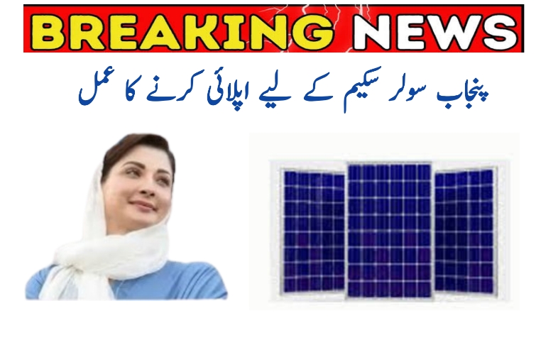 Apply for the Punjab Solar Scheme