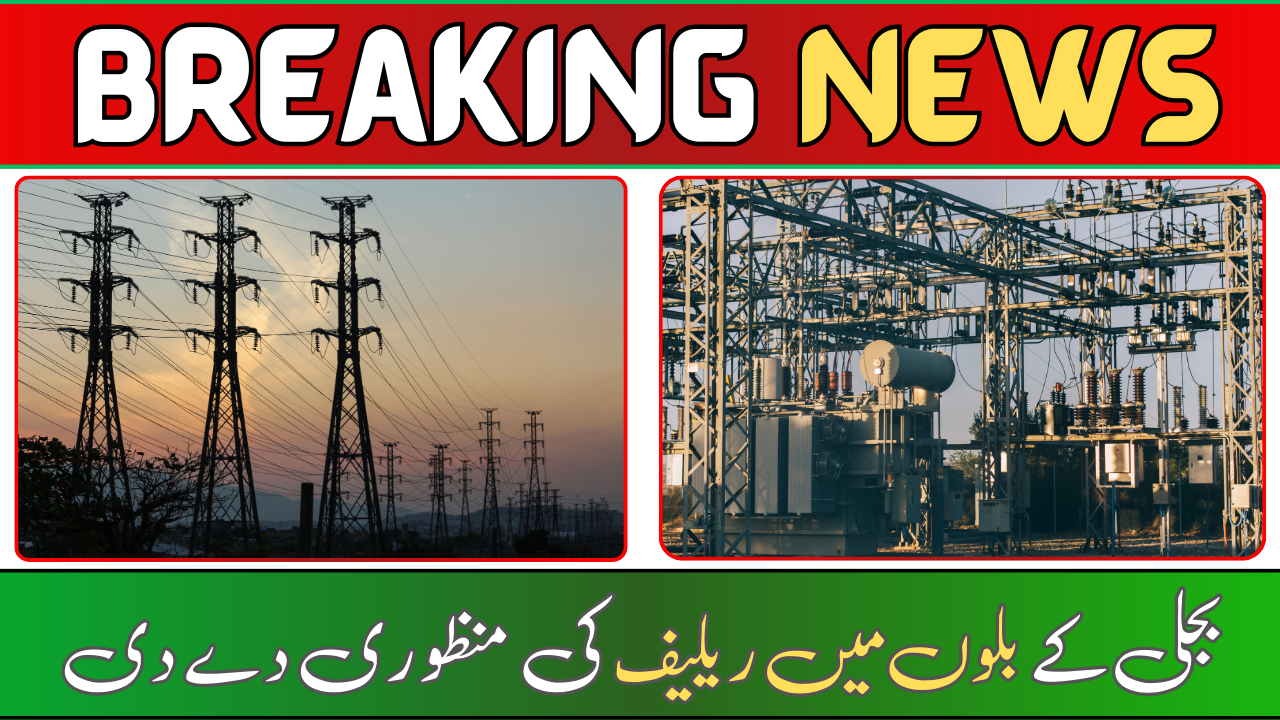 Cabinet Approved The Relief In Electricity Bills