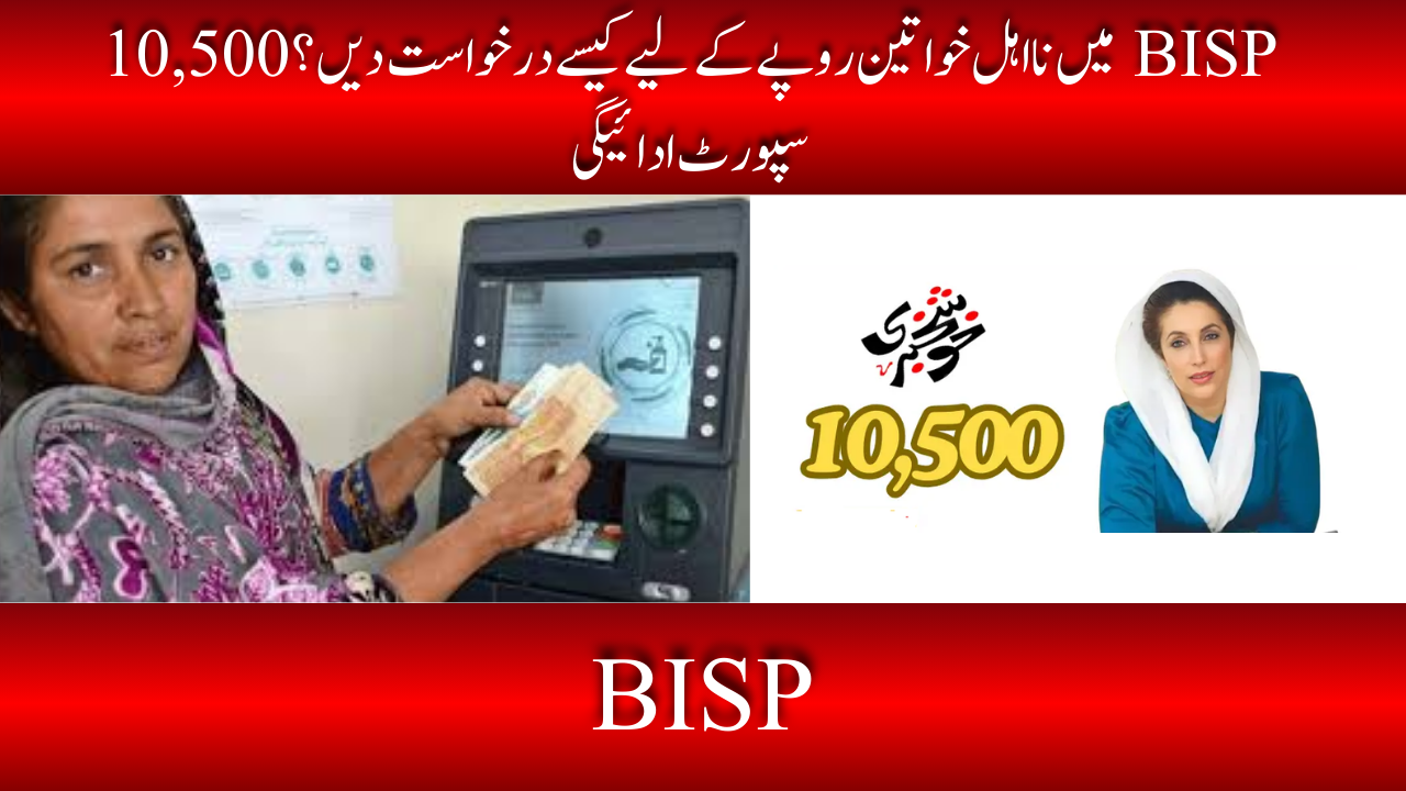 Ineligible Women in BISP How to Apply for the Rs. 10,500 